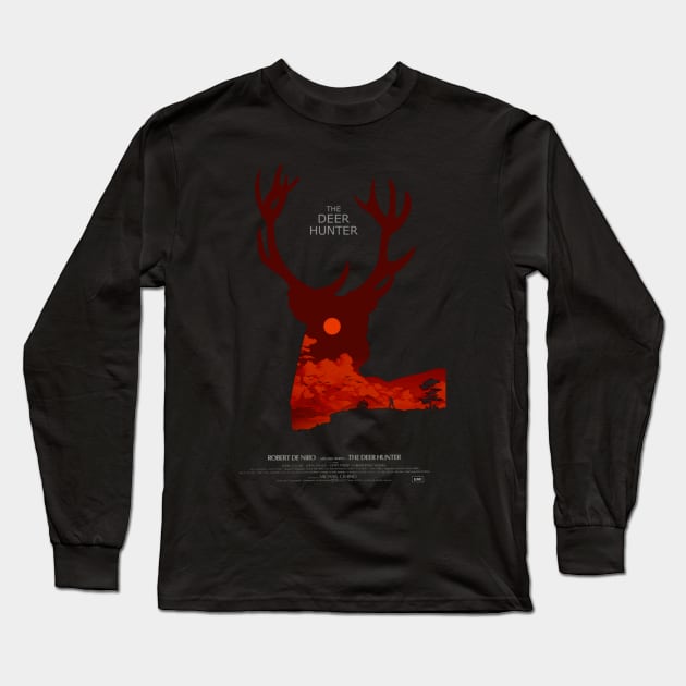 Deer Hunter Long Sleeve T-Shirt by Kiho Jise